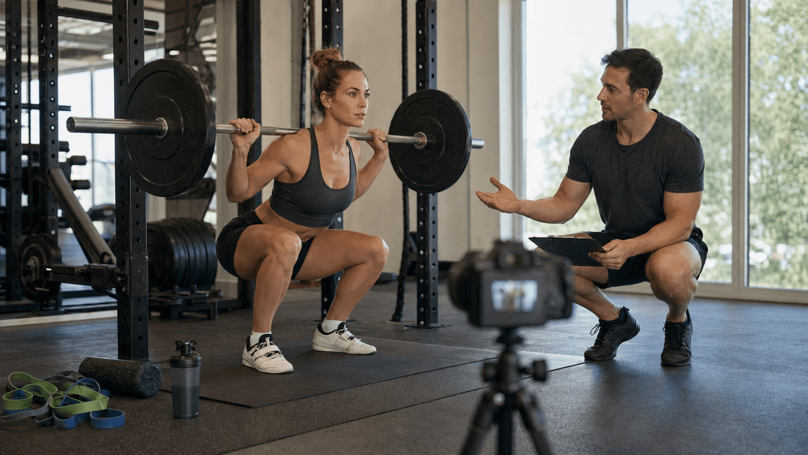 Видеоразбор, тренер или самопроверка: как выбрать способ контроля техники упражнений без травм и перегрузки